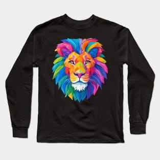 lion cartoon Long Sleeve T-Shirt